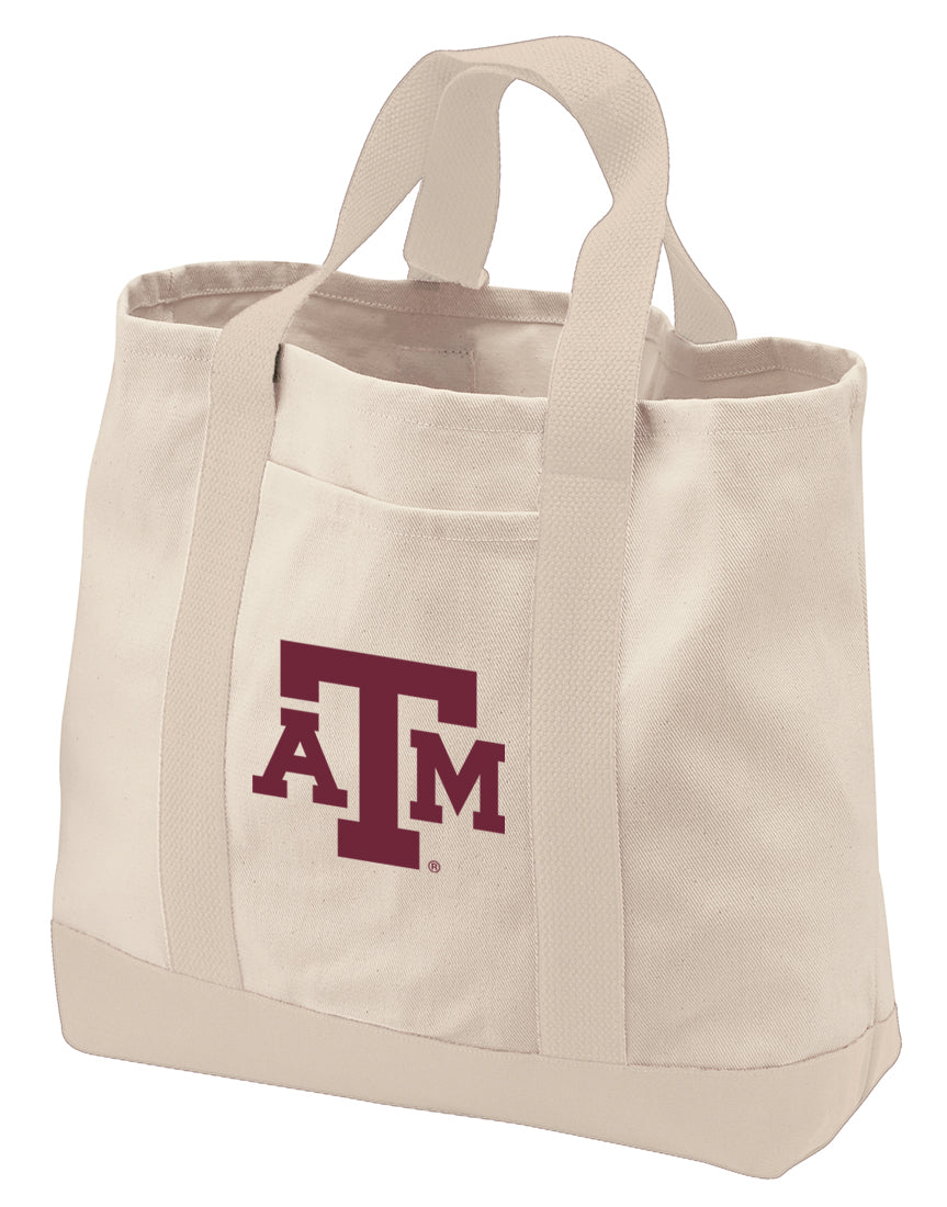 Texas A&M Canvas Tote Bag Aggies Classic Tote