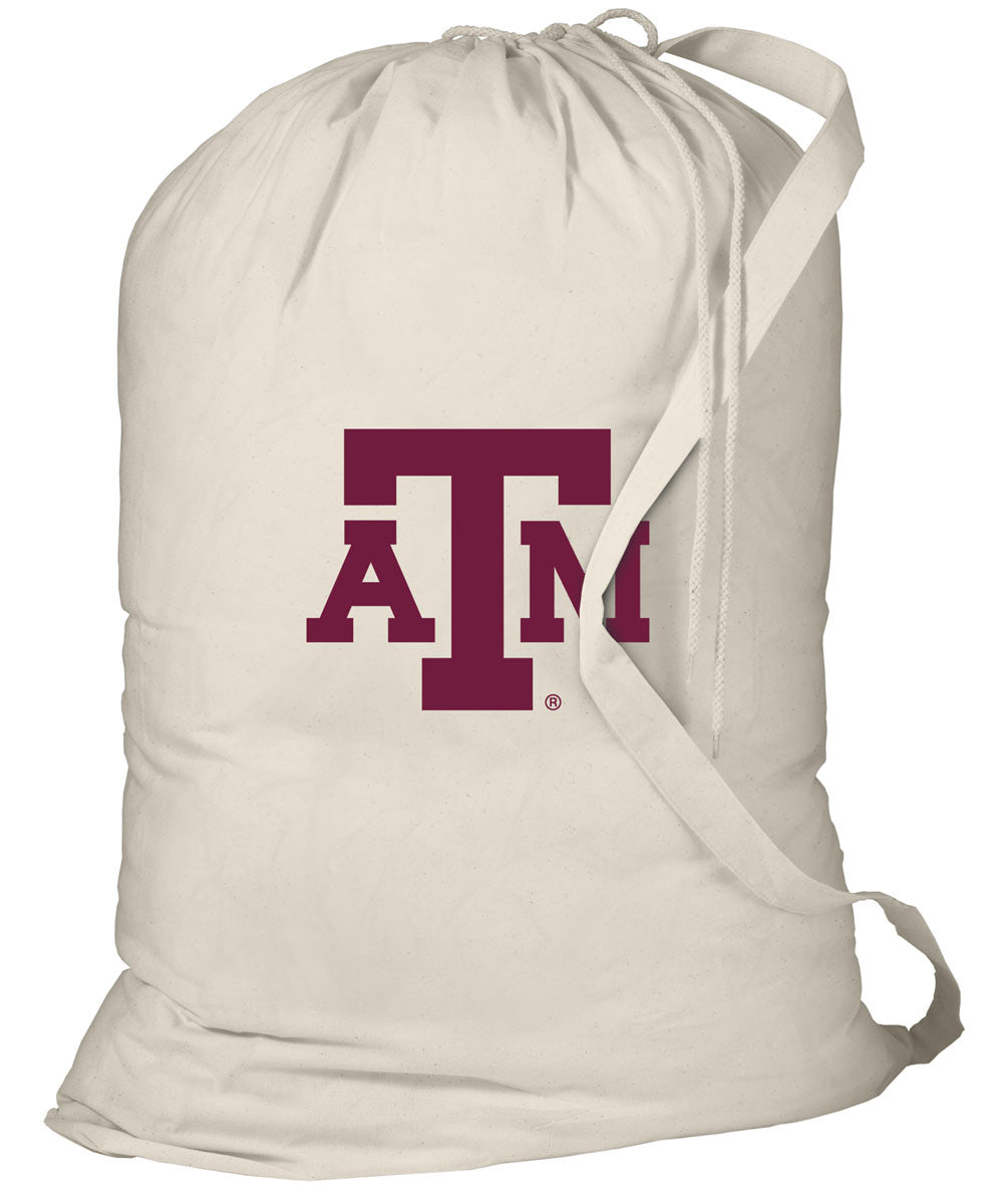 Texas A&M Laundry Bag Aggies Clothes Bag