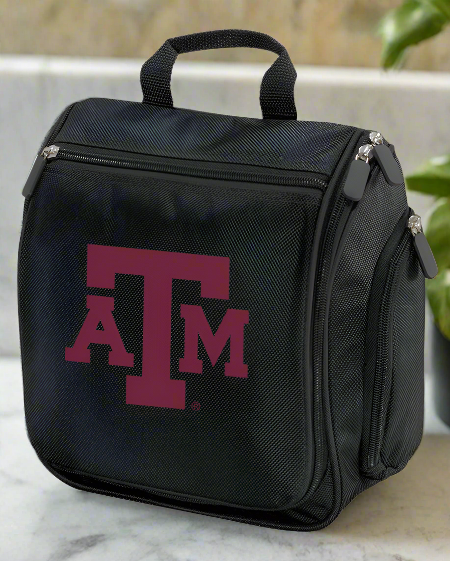 Texas A&M Toiletry Bag or Mens Aggies Travel Shaving Kit