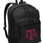 Texas A&M Backpack Aggies Medium Classic Style Backpack