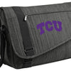 TCU Messenger Bag Texas Christian Travel Bag