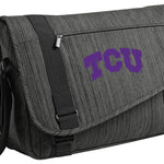 TCU Messenger Bag Texas Christian Travel Bag