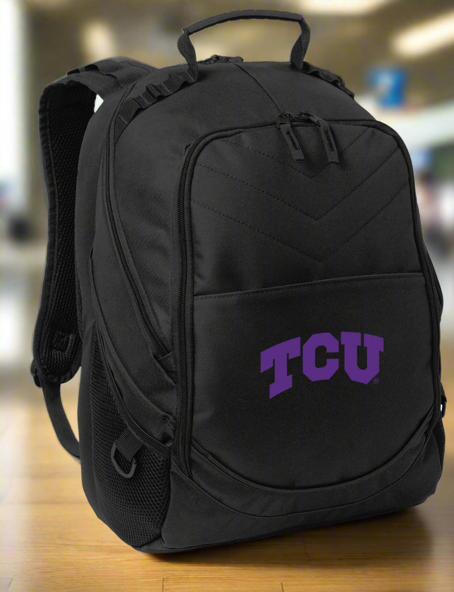 TCU Backpack Texas Christian Laptop Computer Backpack