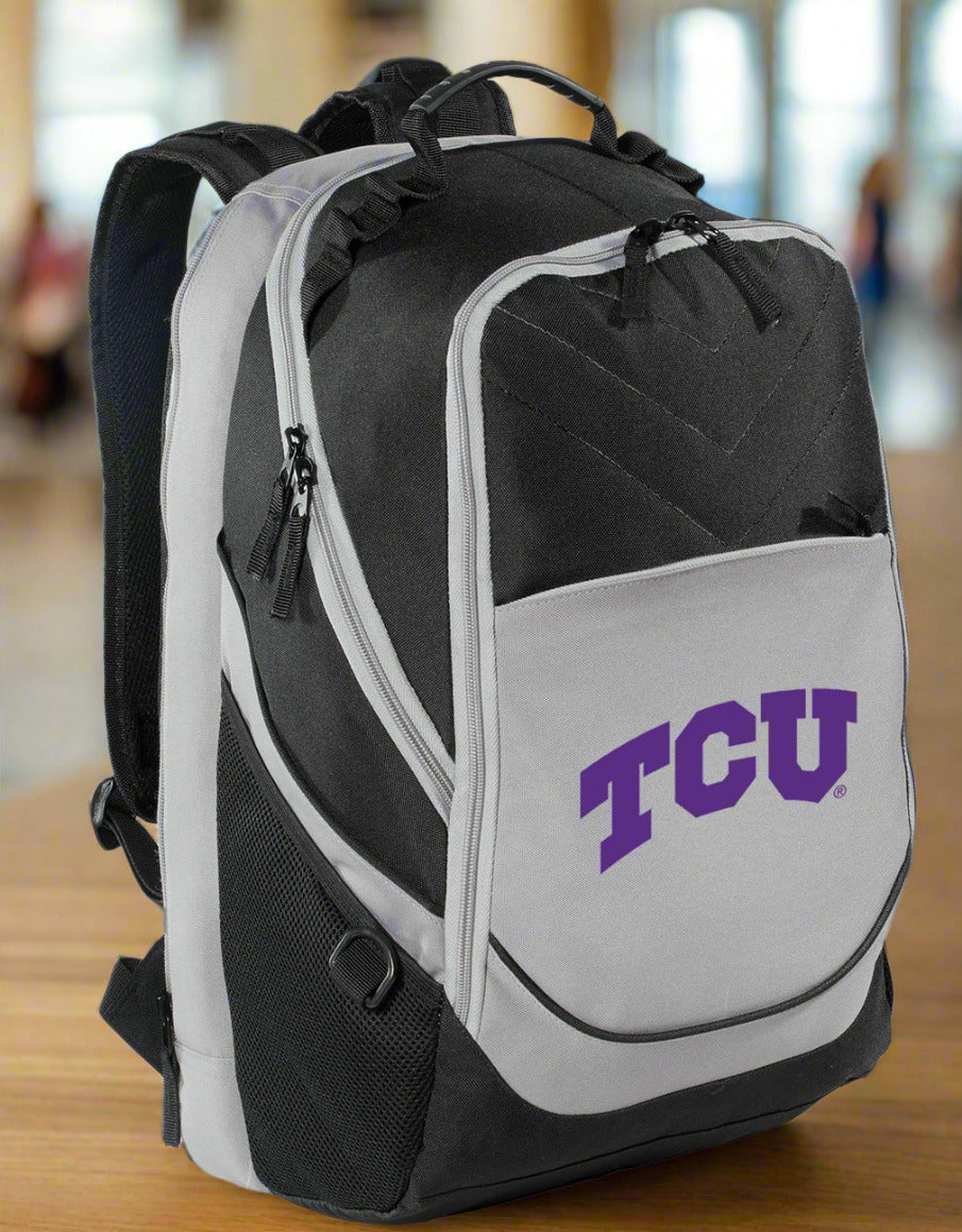 TCU Backpack Texas Christian Laptop Computer Backpack