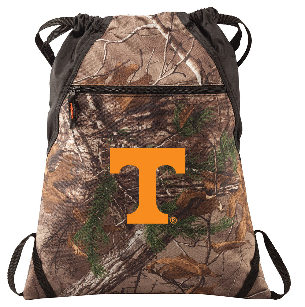 Tennessee Camo Cinch Pack UT Vols Drawstring Backpack Bag