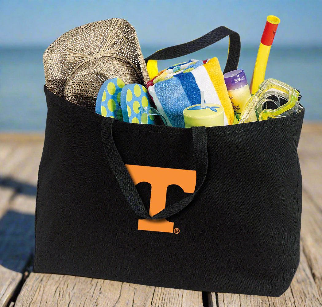 Tennessee Large Tote Bag UT Vols Jumbo Tote for Beach Pool or Travel