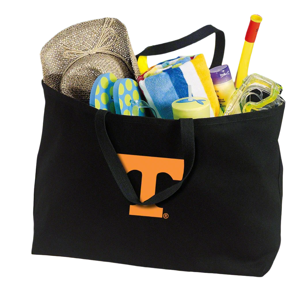 Tennessee Vols UT Large Cotton Tote Bag