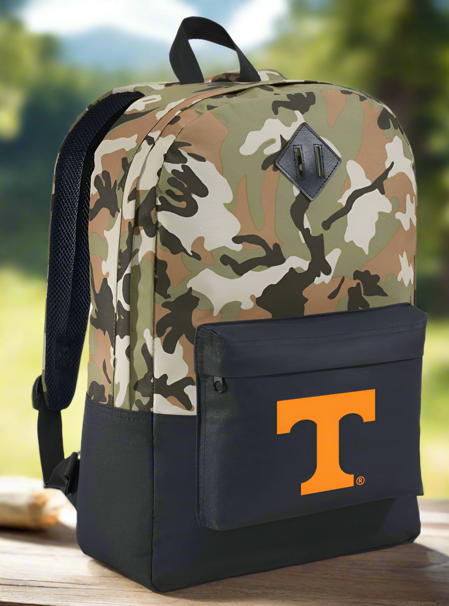 Tennessee Camo Backpack UT Vols Medium Classic Style Backpack