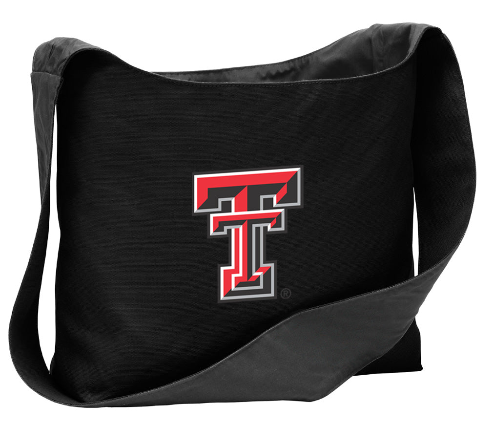 Texas Tech Cross Body Bag TTU Shoulder Tote Bag - Sling Style