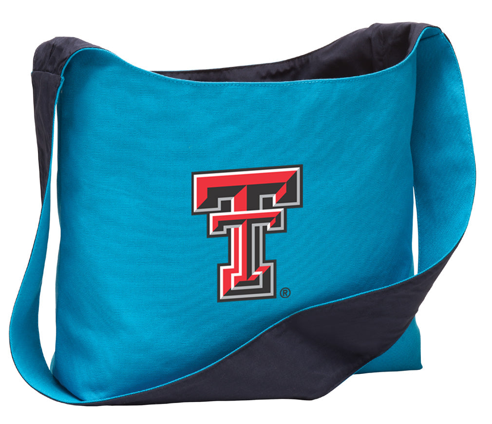 Texas Tech Cross Body Bag TTU Shoulder Tote Bag - Sling Style