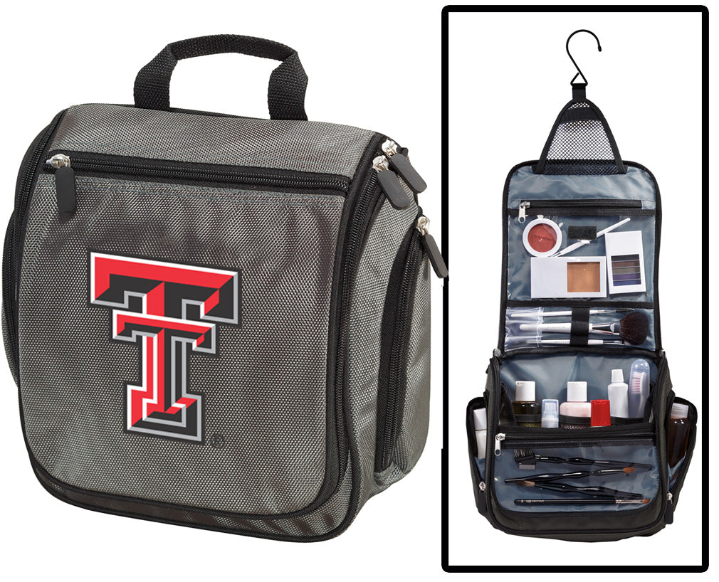 Texas Tech Toiletry Bag or Mens TTU Travel Shaving Kit