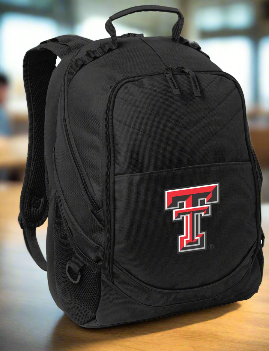 Texas Tech Backpack TTU Laptop Computer Backpack