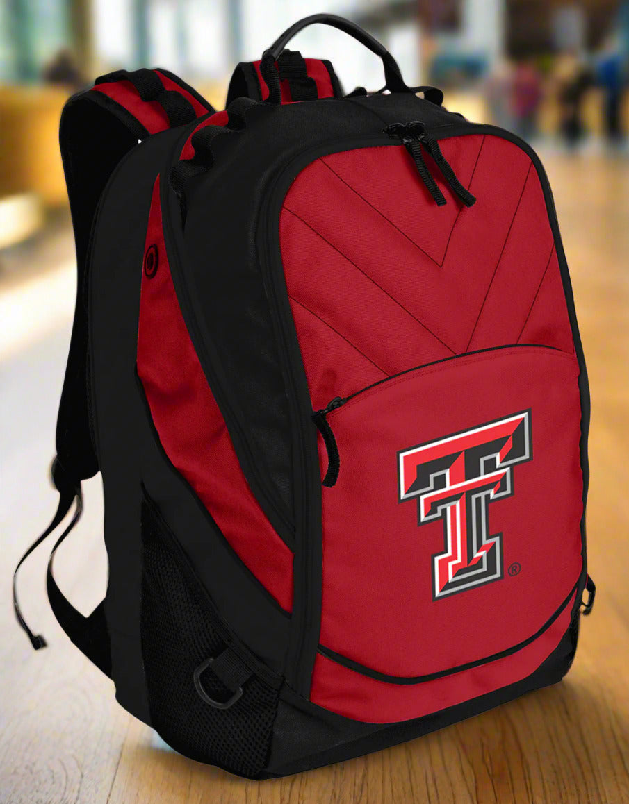 Texas Tech Backpack TTU Laptop Computer Backpack