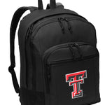 Texas Tech Backpack TTU Medium Classic Style Backpack