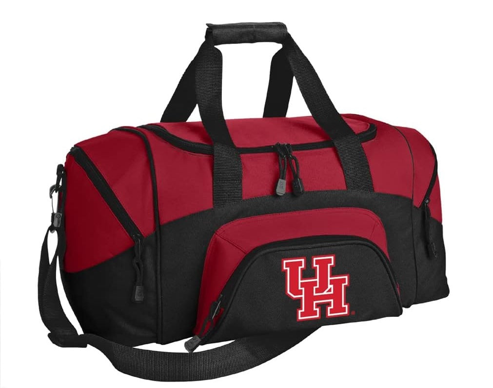 University of Houston Small Duffel Bag UH Carryon Suitcase or Gym Bag