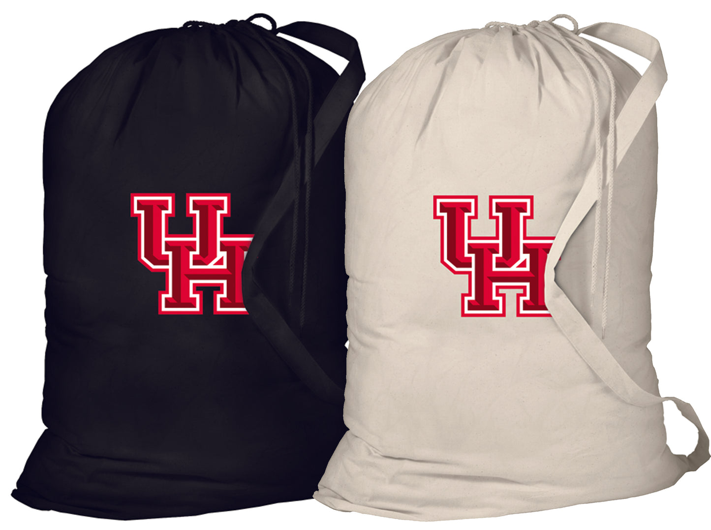 UH Laundry Bags 2 PC Set University of Houston Clothes Bags