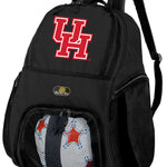 UH Soccer Ball Backpack or University of Houston Volleyball Sports Gear Bag