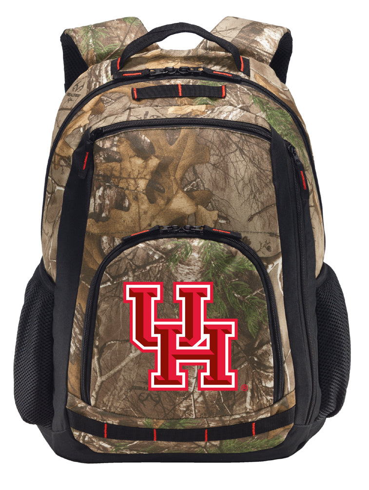 UH Camo Backpack University of Houston Laptop Computer Backpack