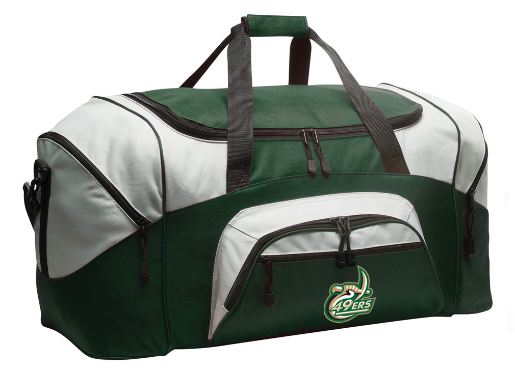 UNC Charlotte Large Duffel Bag Charlotte 49ers Suitcase Luggage Bag