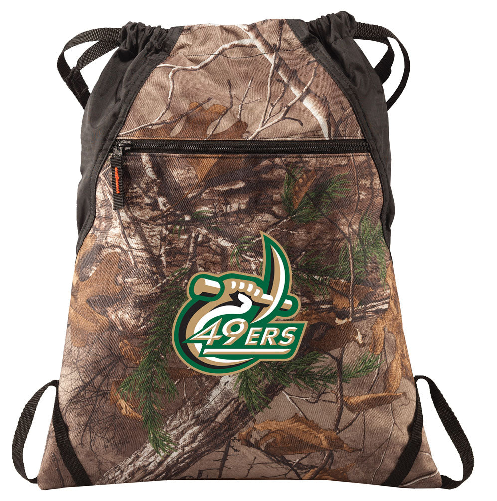 UNC Charlotte Camo Cinch Pack Charlotte 49ers Drawstring Backpack Bag