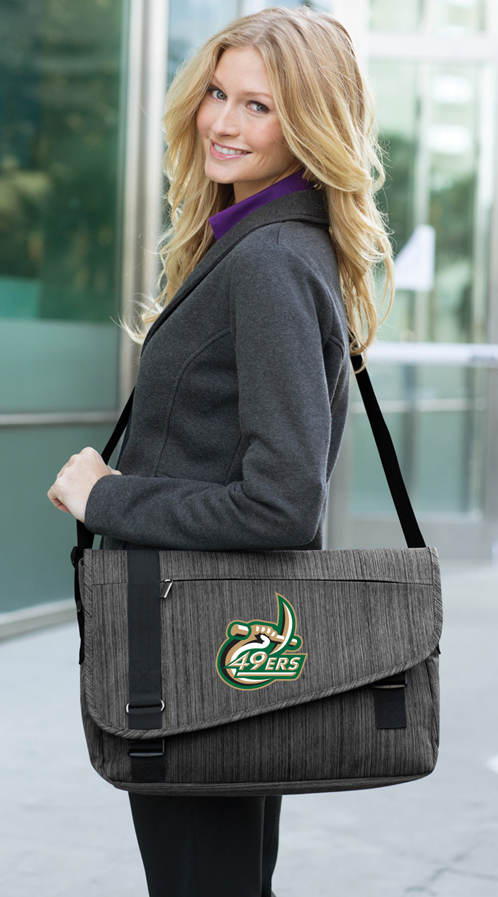 UNC Charlotte Laptop Bag Charlotte 49ers Messenger Briefcase