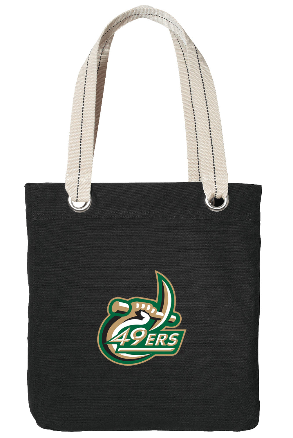 UNC Charlotte Tote Bag Charlotte 49ers Deluxe Canvas Shoulder Bag