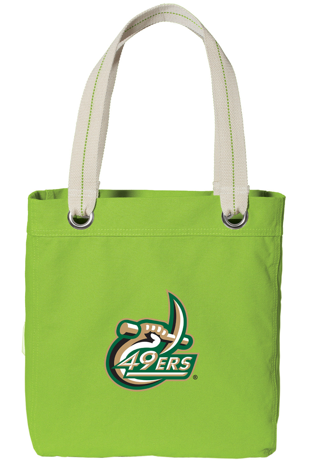 UNC Charlotte Tote Bag Charlotte 49ers Deluxe Canvas Shoulder Bag