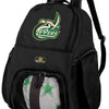 UNC Charlotte Soccer Ball Backpack or Charlotte 49ers Volleyball Sports Gear Bag