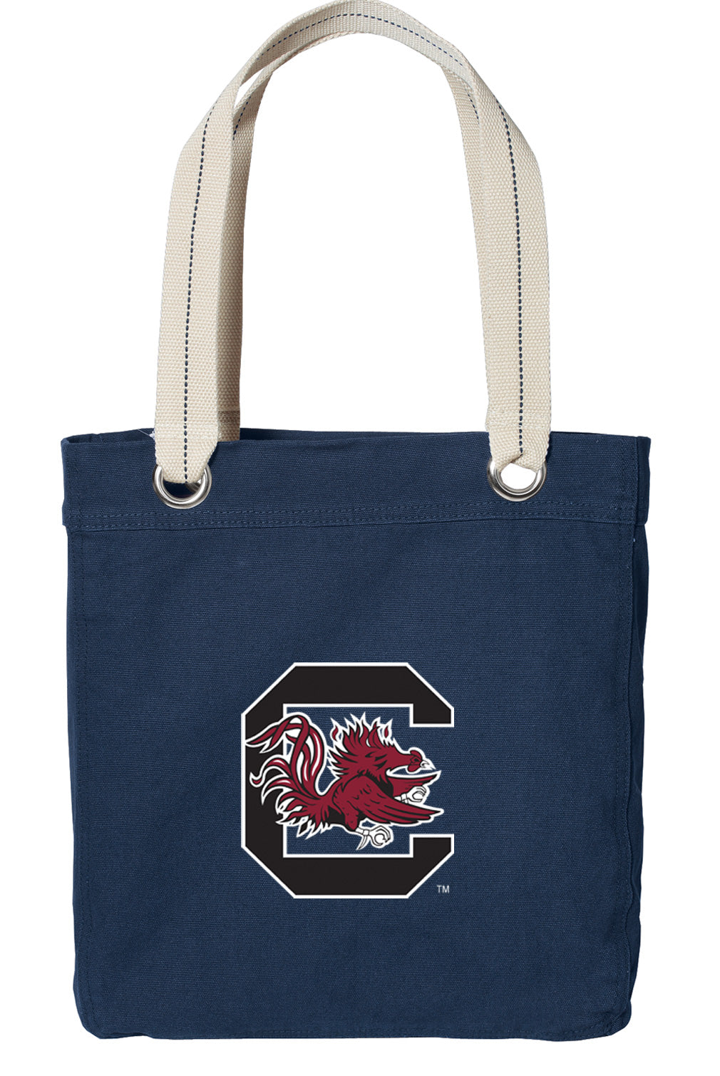 University of South Carolina Tote Bag USC Gamecocks Deluxe Canvas Shoulder Bag