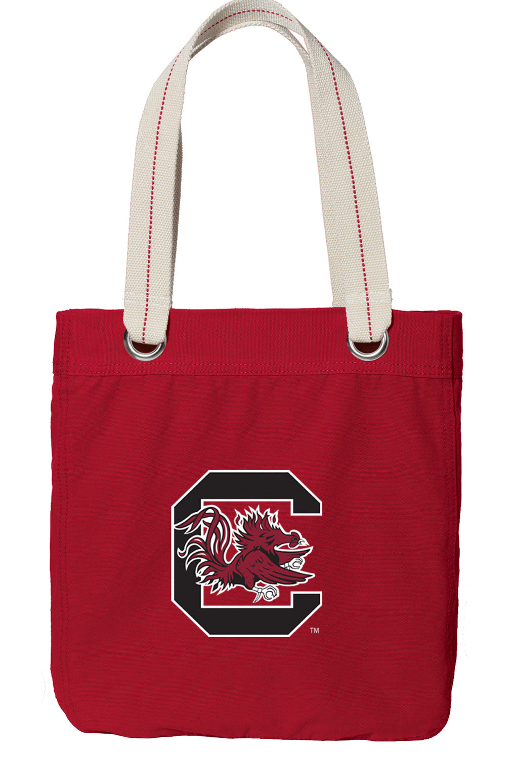 University of South Carolina Tote Bag USC Gamecocks Deluxe Canvas Shoulder Bag