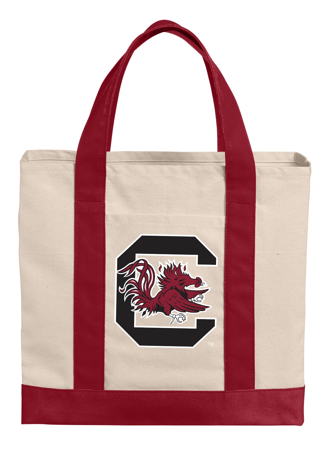 University of South Carolina Canvas Tote Bag USC Gamecocks Classic Tote