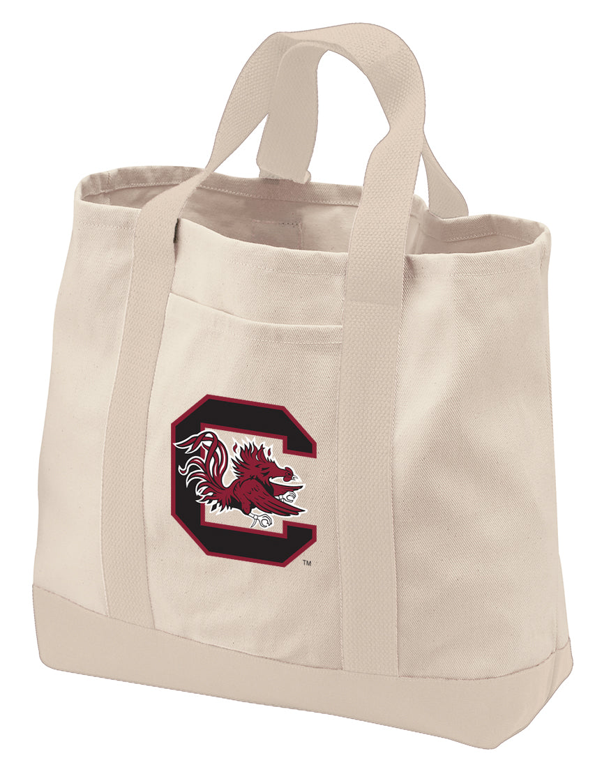 University of South Carolina Canvas Tote Bag USC Gamecocks Classic Tote