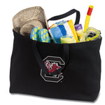 University of South Carolina Large Tote Bag USC Gamecocks Jumbo Tote for Beach Pool or Travel