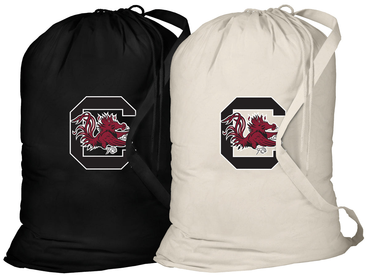 University of South Carolina Laundry Bags 2 PC Set USC Gamecocks Clothes Bags