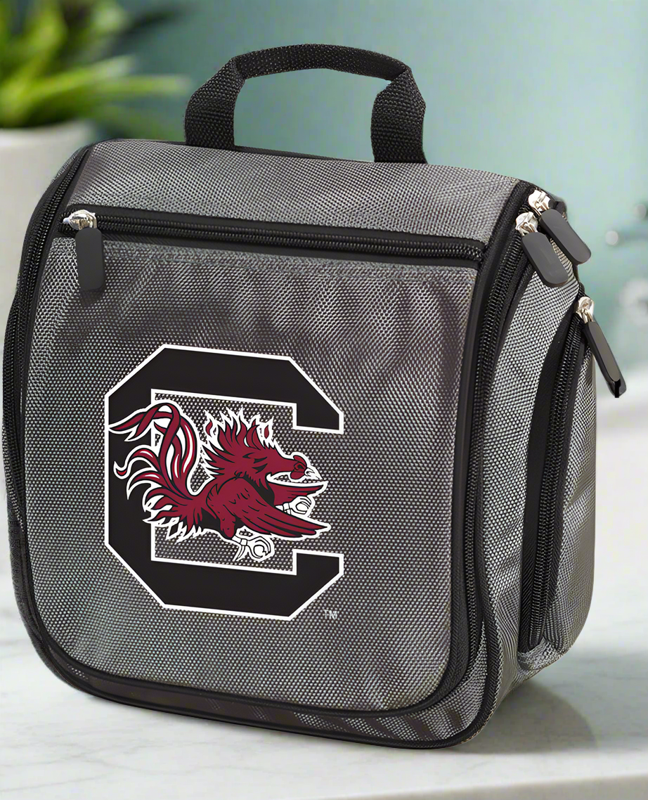 University of South Carolina Toiletry Bag or Mens USC Gamecocks Travel Shaving Kit