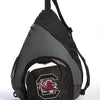 University of South Carolina Sling Backpack USC Gamecocks Bag with Soccer Ball or Volleyball Bag Sports Gear Compartment Practice Bag