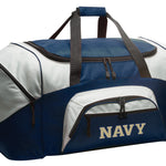 Naval Academy Large Duffel Bag Navy Midshipmen Suitcase Luggage Bag