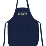 Naval Academy Apron Navy Midshipmen Apron - Stain Resistant Fabric