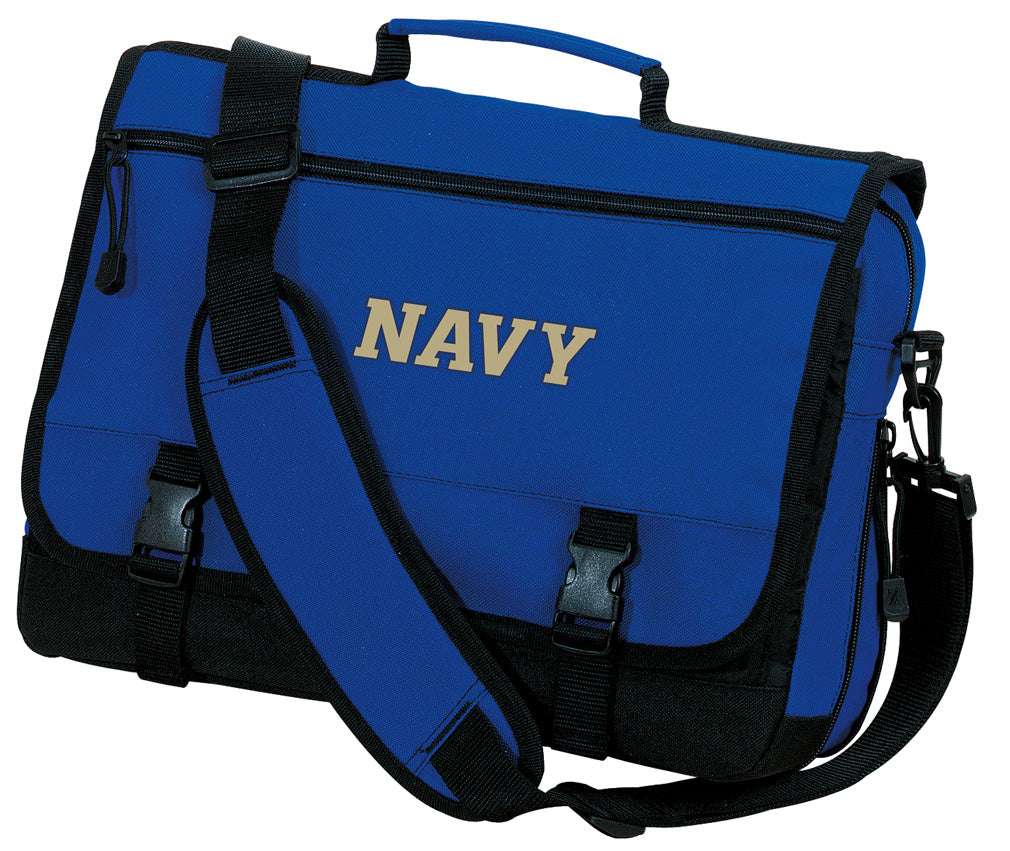 Naval Academy Messenger Bag Navy Midshipmen Classic Laptop Bag