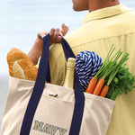 Naval Academy Canvas Tote Bag Navy Midshipmen Classic Tote