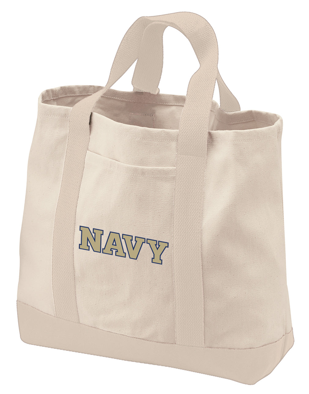 Naval Academy Canvas Tote Bag Navy Midshipmen Classic Tote