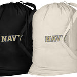 Naval Academy Laundry Bags 2 PC Set Navy Midshipmen Clothes Bags