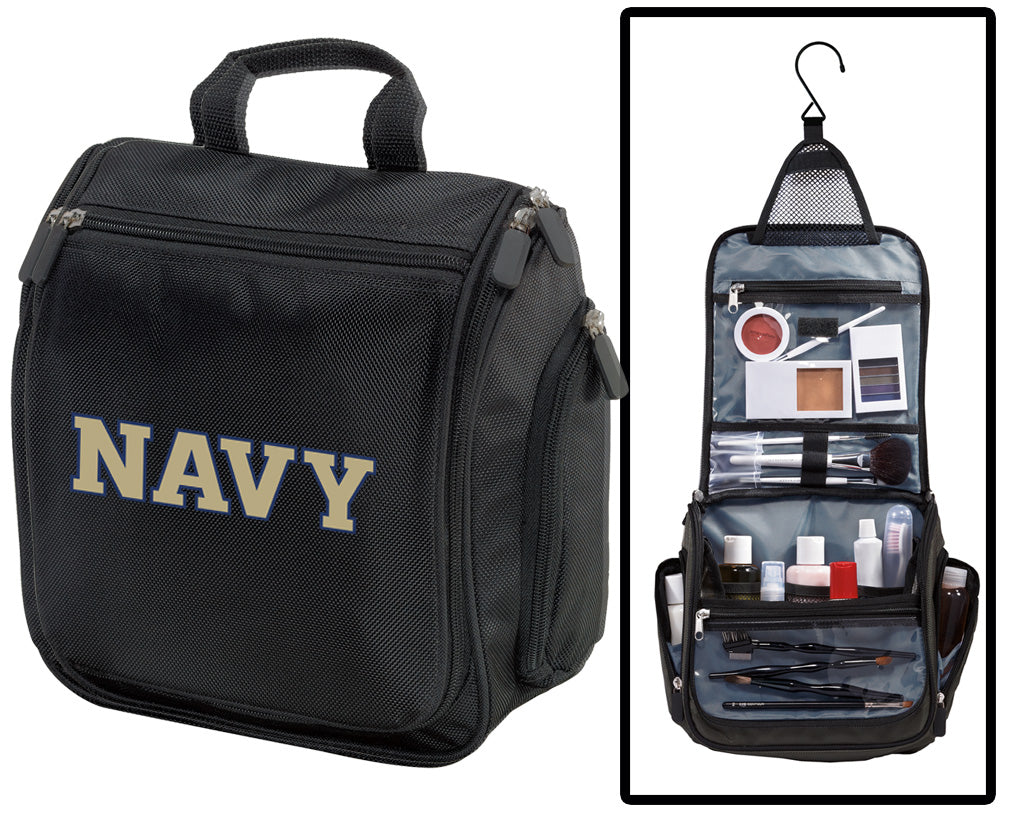 Naval Academy Toiletry Bag or Mens Navy Midshipmen Travel Shaving Kit