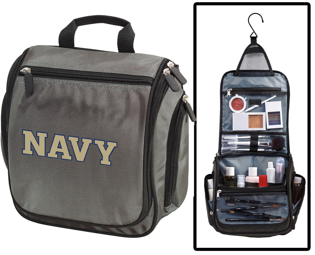 Naval Academy Toiletry Bag or Mens Navy Midshipmen Travel Shaving Kit