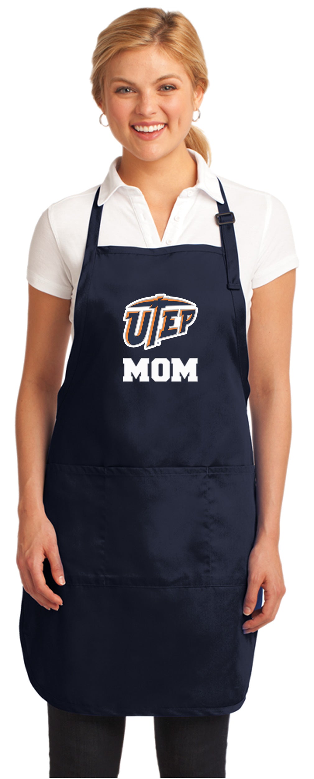 UTEP Apron University of Texas El Paso Apron - Stain Resistant Fabric