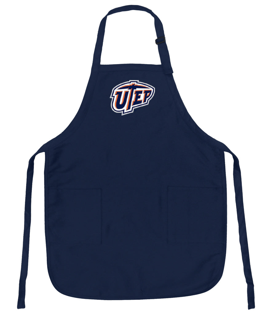 UTEP Apron University of Texas El Paso Apron - Stain Resistant Fabric