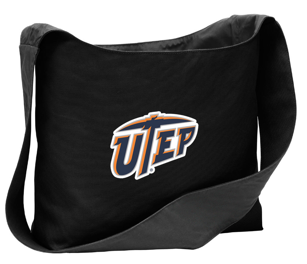 UTEP Cross Body Bag University of Texas El Paso Shoulder Tote Bag - Sling Style