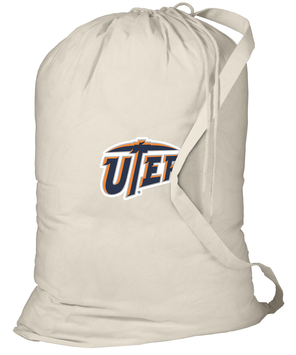 UTEP Laundry Bag University of Texas El Paso Clothes Bag