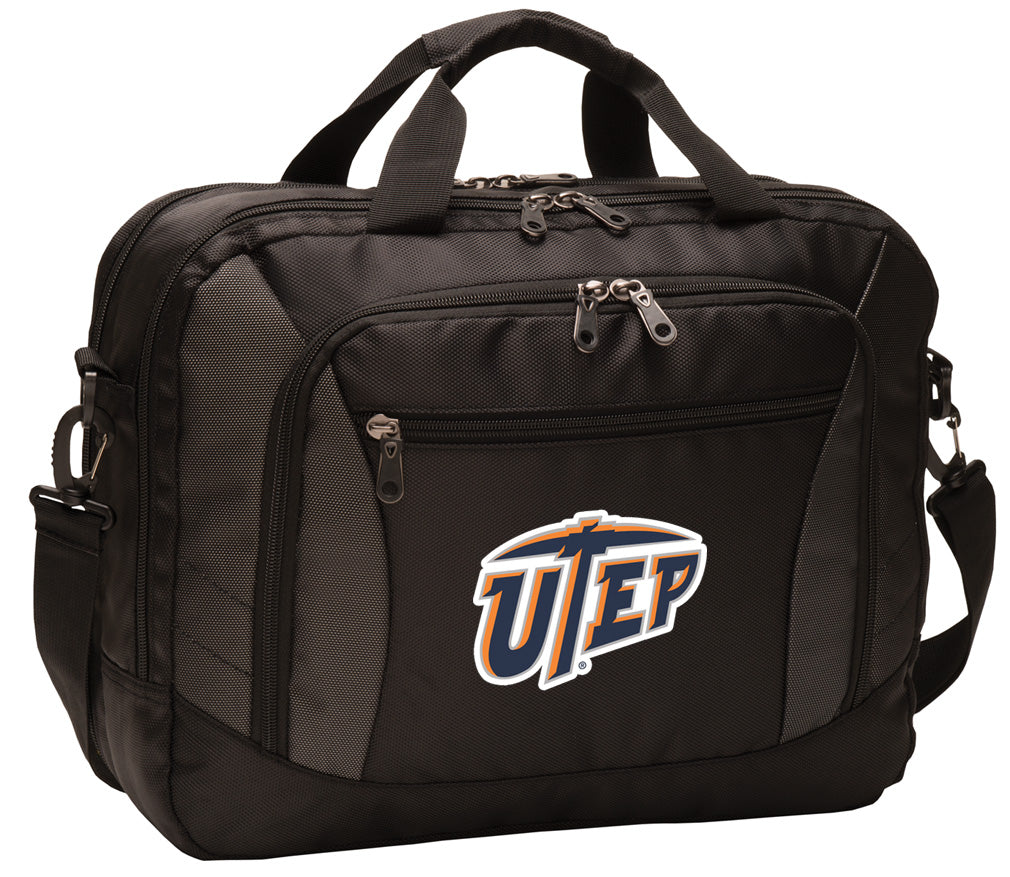 UTEP Laptop Messenger Bag University of Texas El Paso Computer Bag