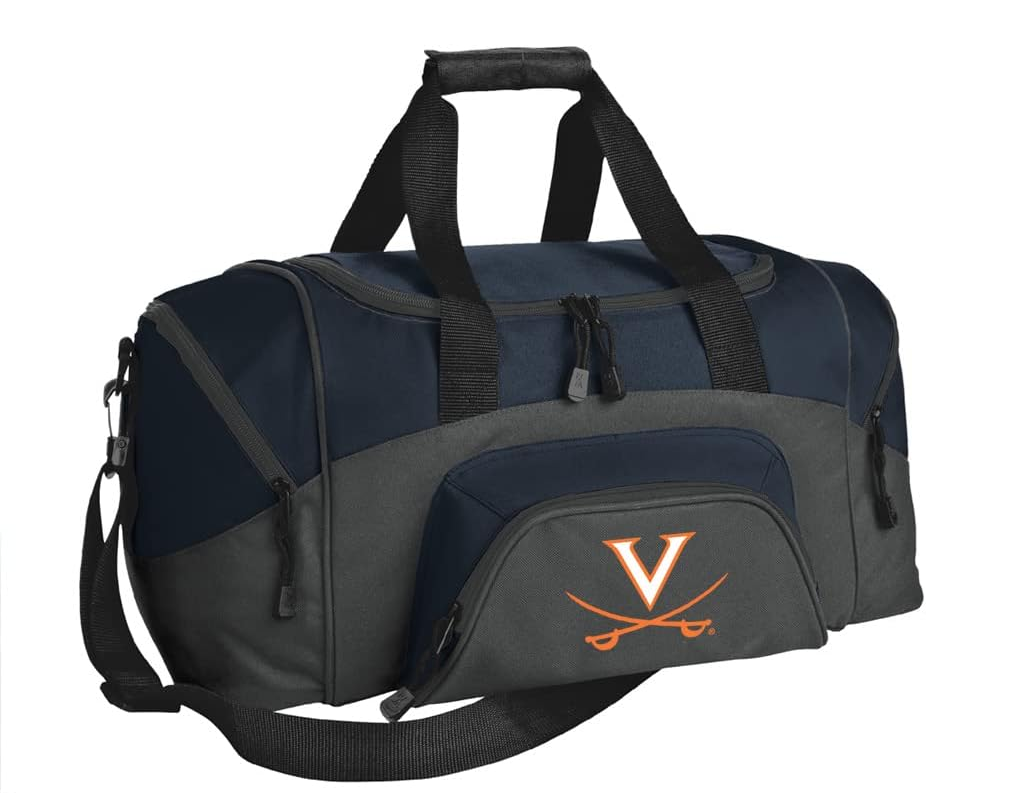 UVA Duffel Bag or Carryon Small University of Virginia Suitcase or Gym Bag